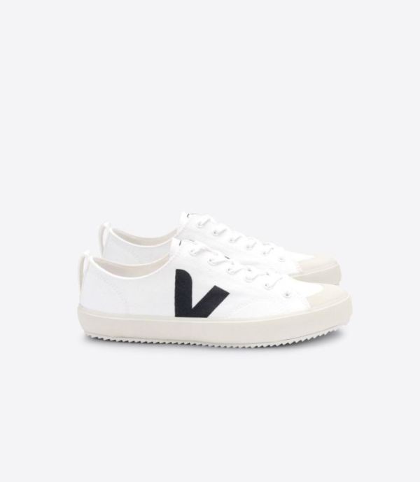 VEJA | WOMENS NOVA WHITE BLACK - Click Image to Close