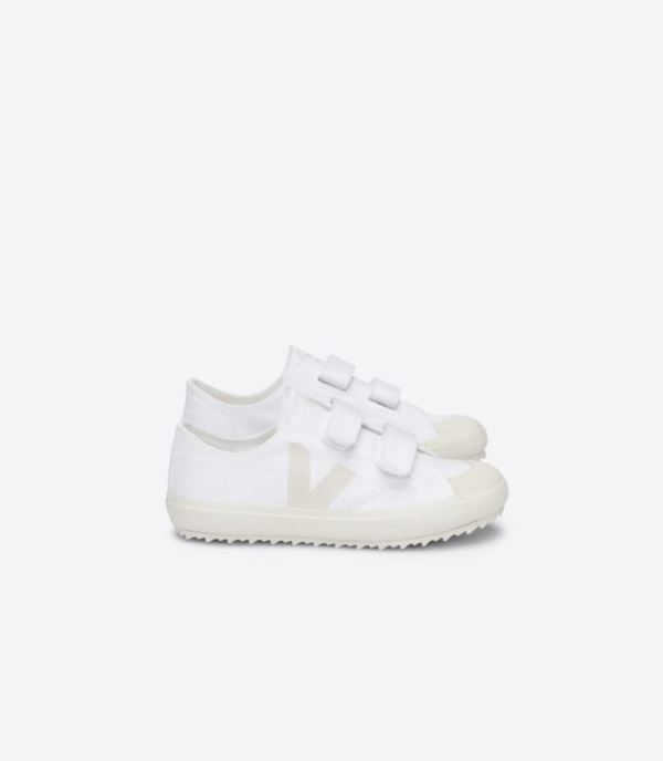 VEJA | KIDS OLLIE CANVAS WHITE PIERRE