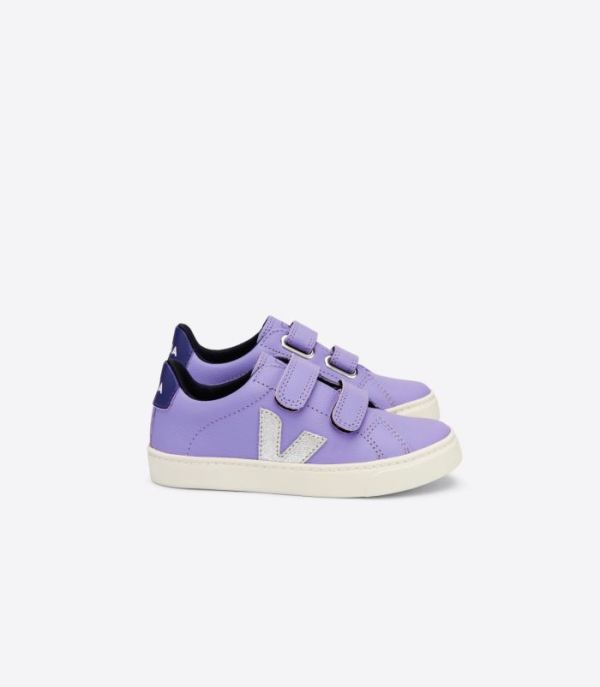 VEJA | KIDS ESPLAR CHROMEFREE LAVANDE SILVER PURPLE - Click Image to Close