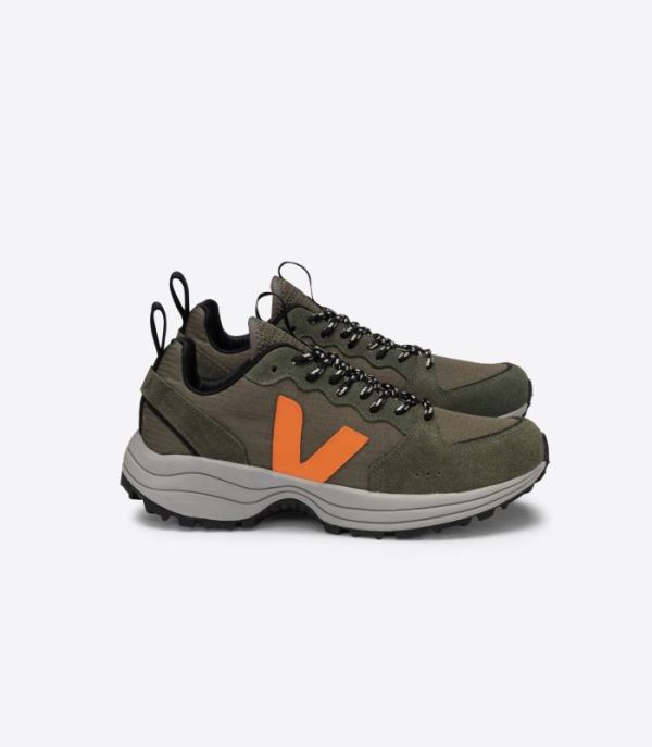 VEJA | MENS VENTURI RIPSTOP KAKI NEON-ORANGE