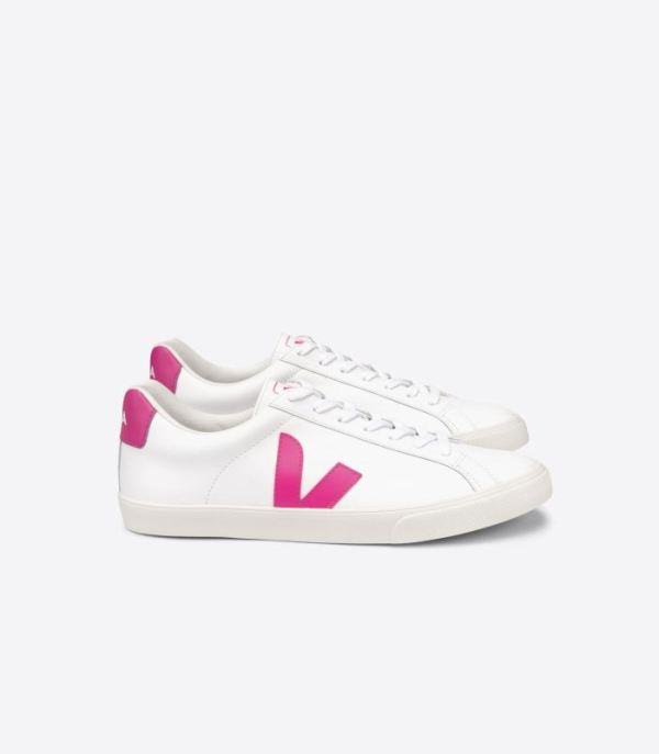 VEJA | WOMENS ESPLAR LEATHER WHITE MIA