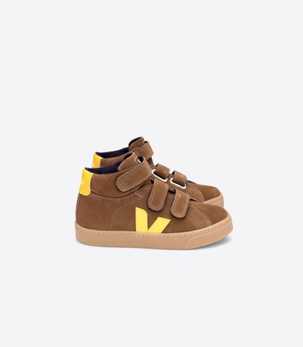 VEJA | KIDS ESPLAR MID SUEDE BROWN TONIC - Click Image to Close