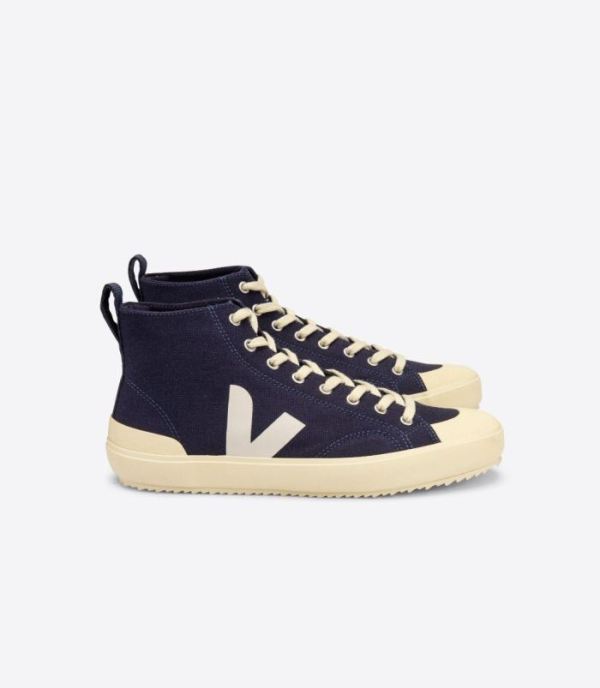 VEJA | WOMENS NOVA HT CANVAS NAUTICO BUTTER SOLE - Click Image to Close