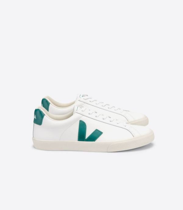 VEJA | WOMENS ESPLAR LEATHER WHITE BRITTANY - Click Image to Close