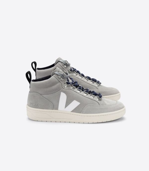 VEJA | WOMENS RORAIMA SUEDE OXFORD GREY WHITE