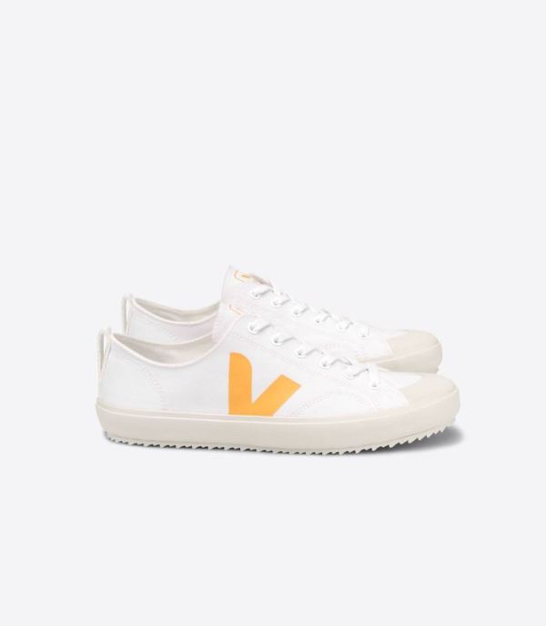 VEJA | WOMENS NOVA CANVAS WHITE OURO - Click Image to Close