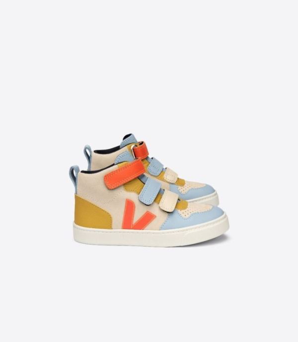 VEJA | KIDS V-10 MID SUEDE VEJA X MAKE MY LEMONADE SABLE