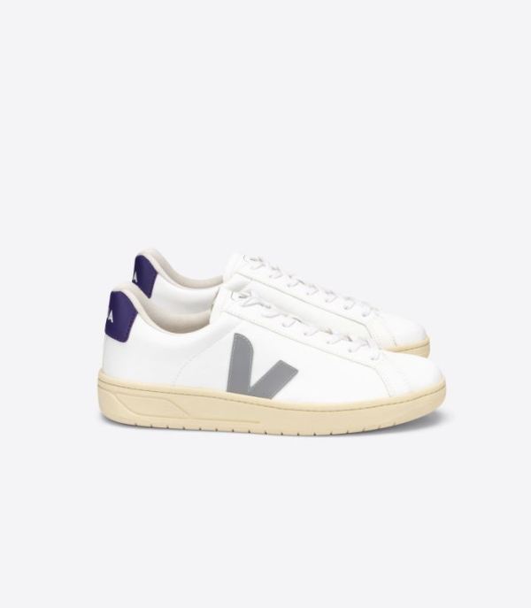 VEJA | MENS URCA CWL WHITE OXFORD-GREY PURPLE