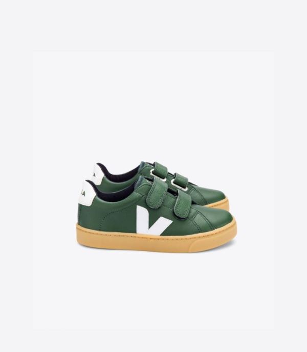 VEJA | KIDS ESPLAR LEATHER CYPRUS WHITE