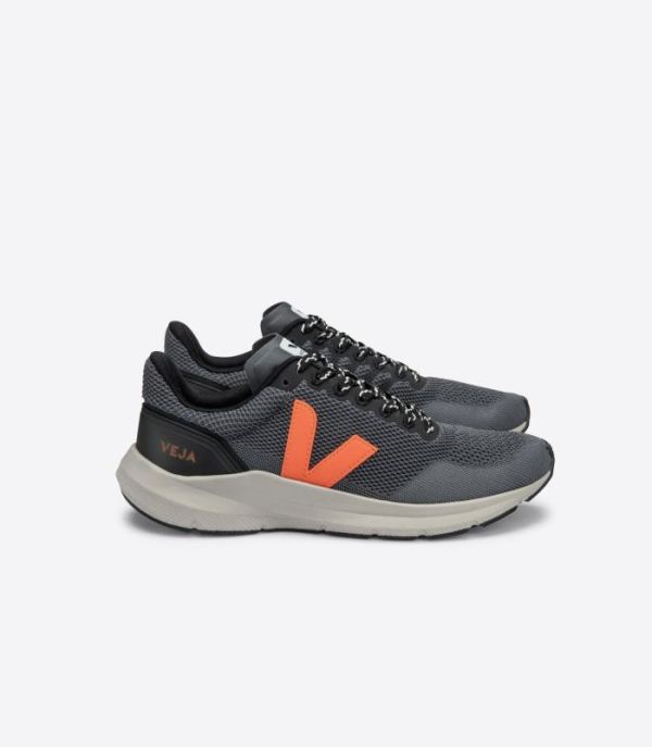 VEJA | WOMENS MARLIN LT V KNIT STORM ORANGE FLUO