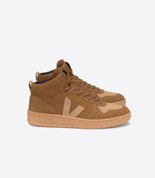 VEJA | WOMENS V-15 NUBUCK CAMEL DESERT