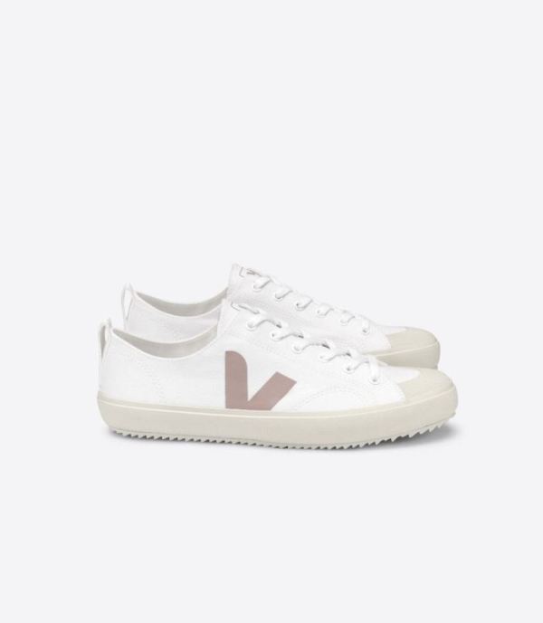 VEJA | WOMENS NOVA CANVAS WHITE BABE - Click Image to Close