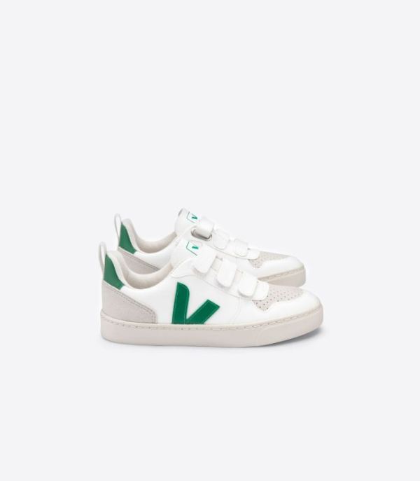 VEJA | KIDS V-10 CWL WHITE EMERAUDE