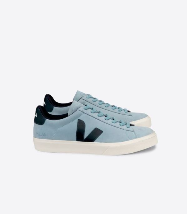 VEJA | WOMENS CAMPO NUBUCK STEEL NAUTICO - Click Image to Close