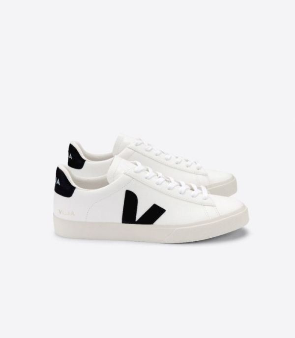 VEJA | MENS VSTORE CAMPO WHITE BLACK