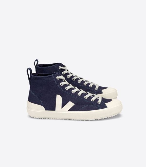 VEJA | WOMENS NOVA HT CANVAS MARINE PIERRE