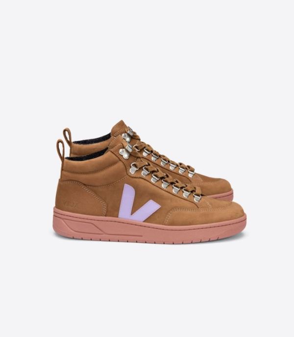 VEJA | MENS RORAIMA NUBUCK BROWN LAVANDE - Click Image to Close