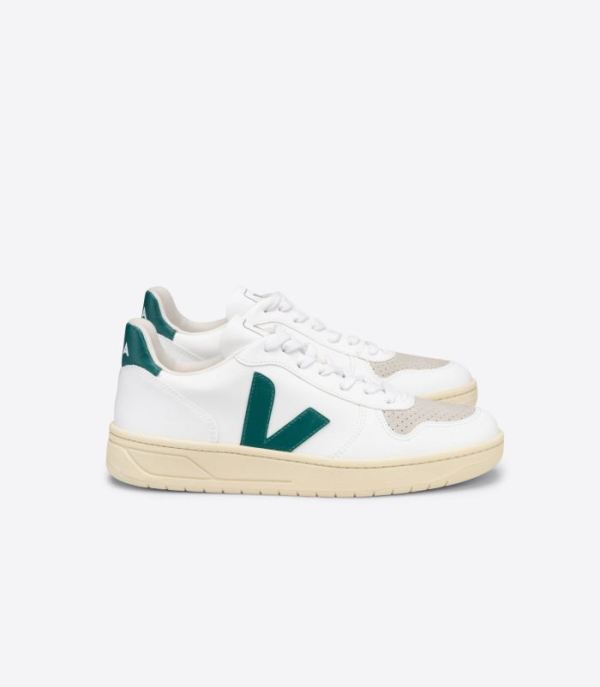 VEJA | WOMENS V-10 CWL WHITE BRITTANY BUTTER SOLE