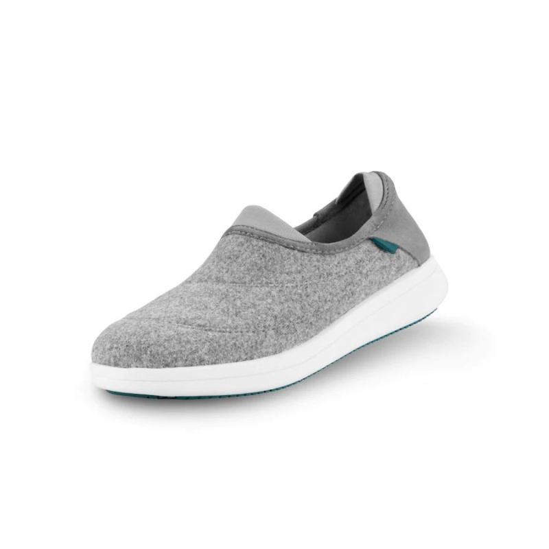 VESSI | WOMEN'S SUNDAY SLIPPERS-SLATE GREY - Click Image to Close