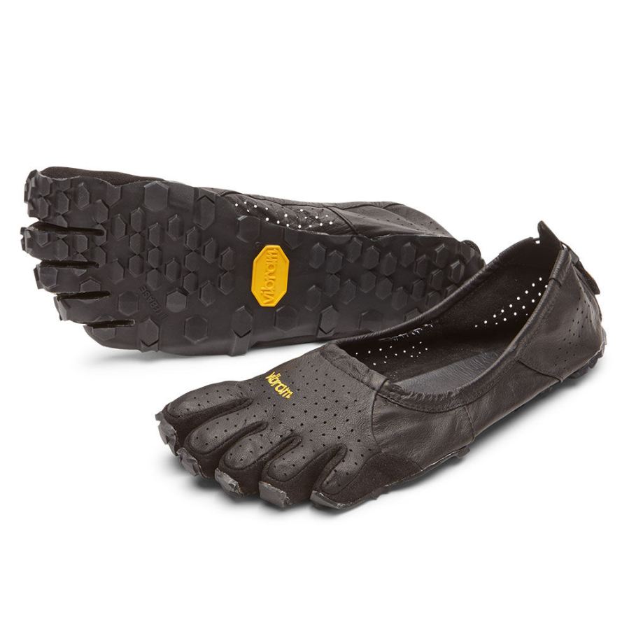 Vibram Boots Moc LB Black - Click Image to Close