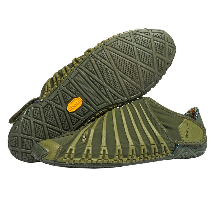 Vibram Boots Men's Furoshiki Olive - Click Image to Close