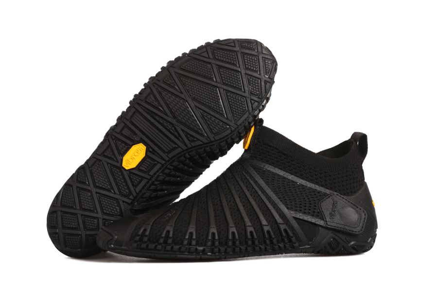 Vibram Boots Women's Furoshiki Knit High Black - Click Image to Close