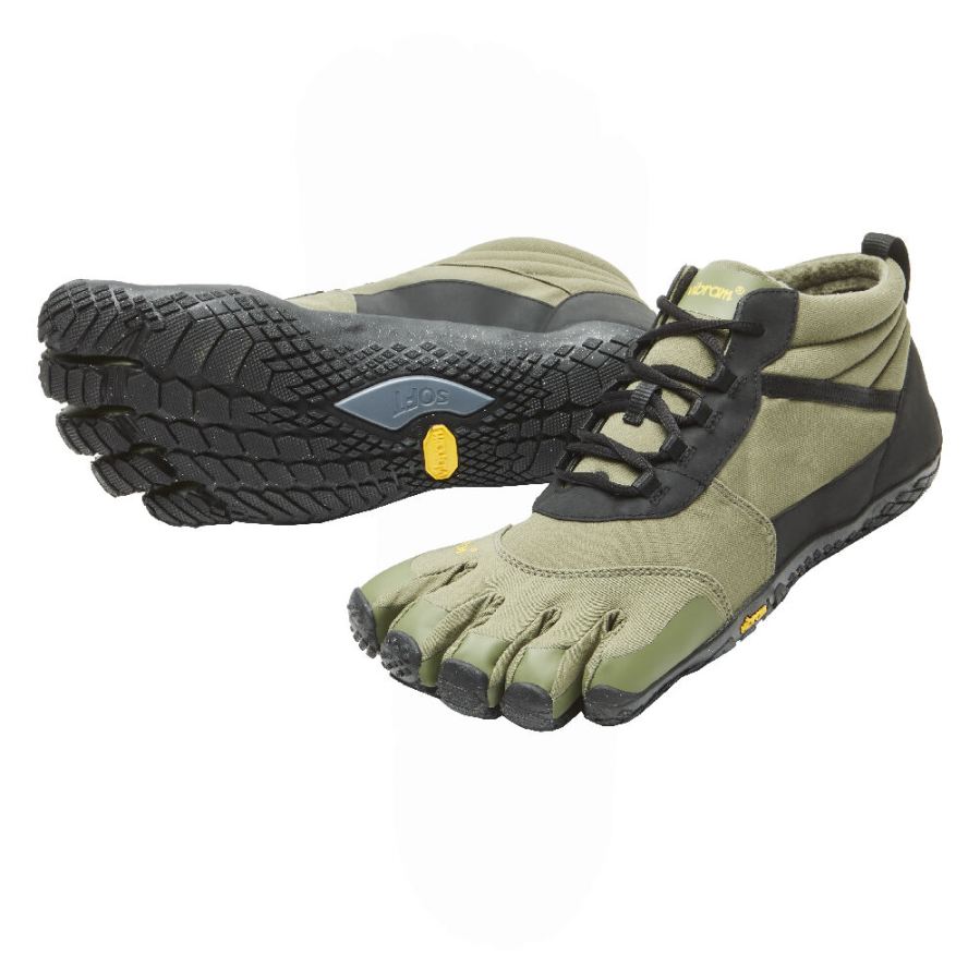 Vibram Boots V-Trek Insulated Men's Military / Black