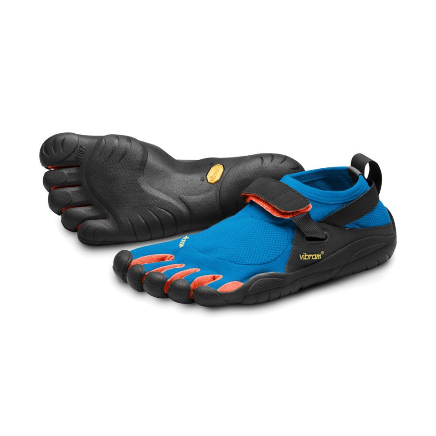 Vibram Boots KSO Men's Blue / Orange - Click Image to Close