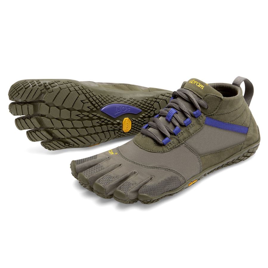 Vibram Boots V-Trek Women's Military / Purple - Click Image to Close