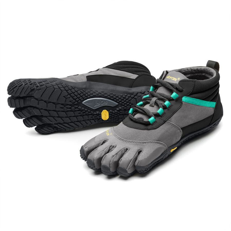 Vibram Boots V-Trek Insulated Women's Black / Grey / Green