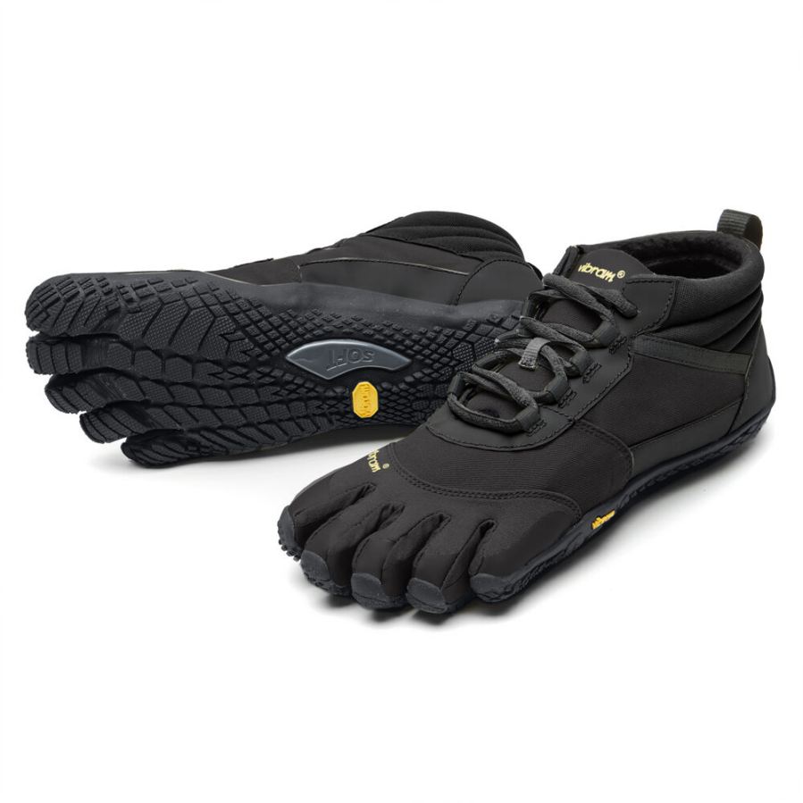 Vibram Boots V-Trek Insulated Women's Black - Click Image to Close