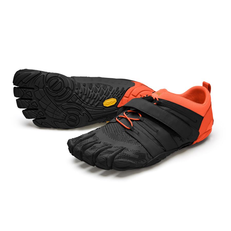 Vibram Boots V-Train 2.0 Men's Black / Orange - Click Image to Close