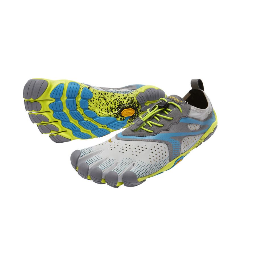 Vibram Boots V-Run Men's Oyster - Click Image to Close