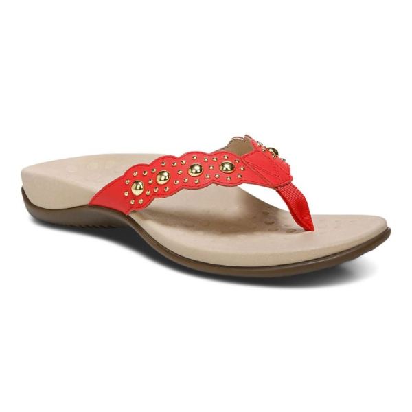 Vionic - Women's Starley Sandal - Poppy - Click Image to Close