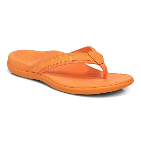 Vionic - Women's Tide II Toe Post Sandal - Marigold - Click Image to Close