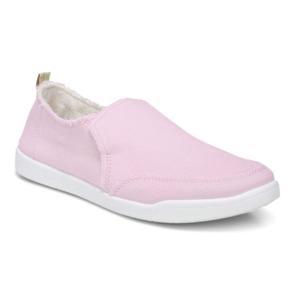 Vionic - Women's Malibu Slip On - Cherry Blossom Canvas