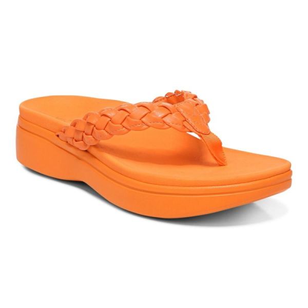 Vionic - Women's Kenji Platform Sandal - Marigold