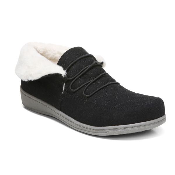 Vionic - Women's Believe Slipper - Black - Click Image to Close