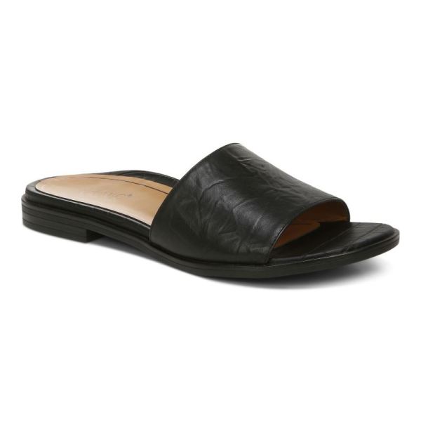 Vionic - Women's Demi Slide Sandal - Black - Click Image to Close