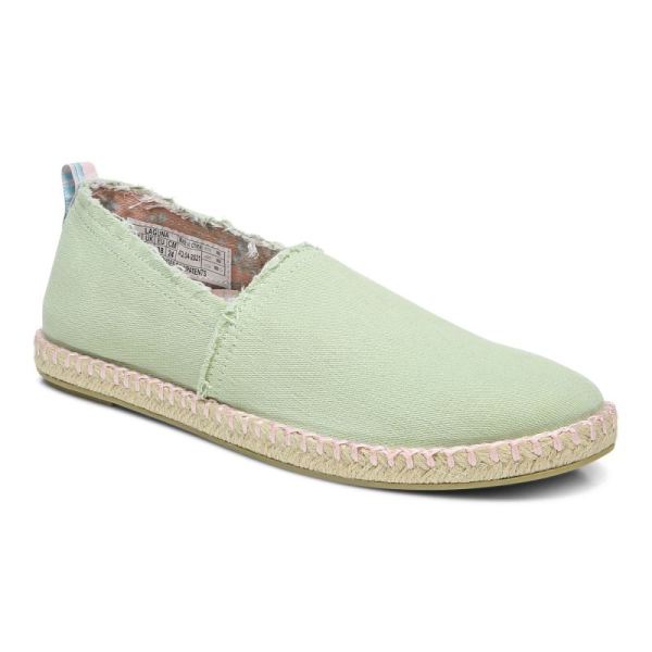 Vionic - Women's Laguna Espadrille - Frosty Spruce - Click Image to Close