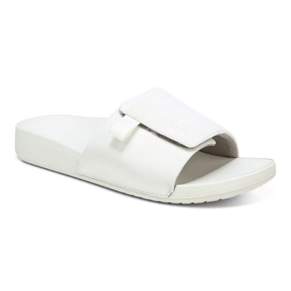 Vionic - Women's Keira Slide Sandal - White - Click Image to Close