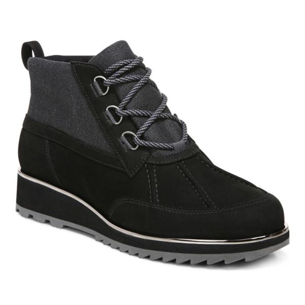 Vionic - Women's Nolan Boot - Black - Click Image to Close