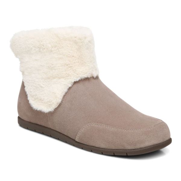 Vionic - Women's Maizie Slipper - Brownie - Click Image to Close