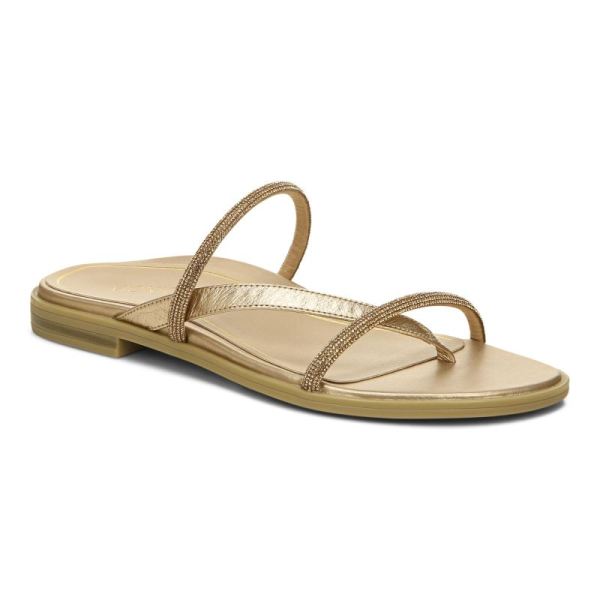 Vionic - Women's Prism Sandal - Gold - Click Image to Close