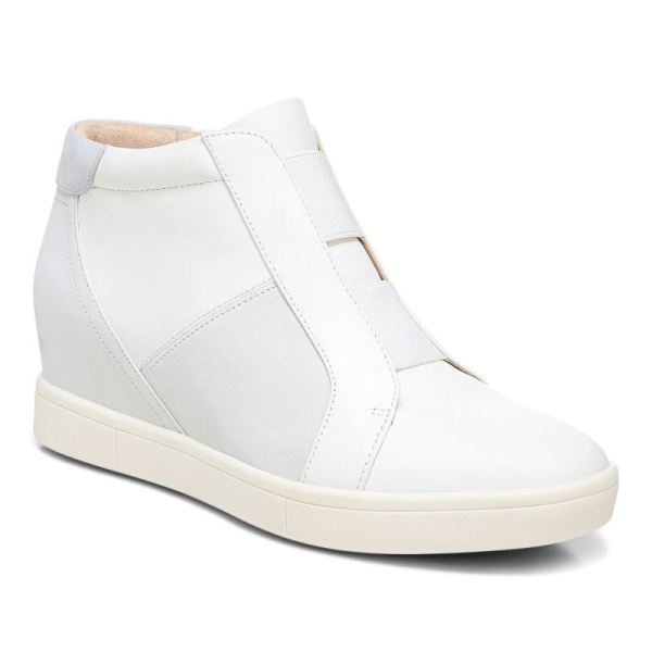 Vionic - Women's Emery High Top - White - Click Image to Close