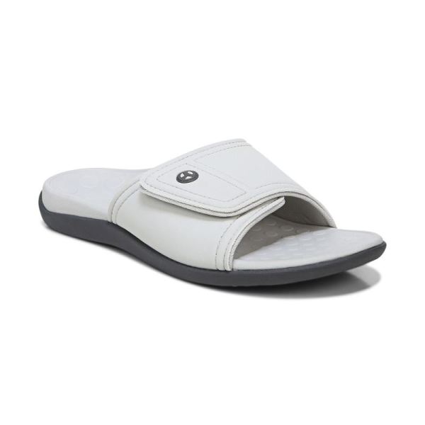 Vionic - Men's Kiwi Slide Sandal - Vapor - Click Image to Close