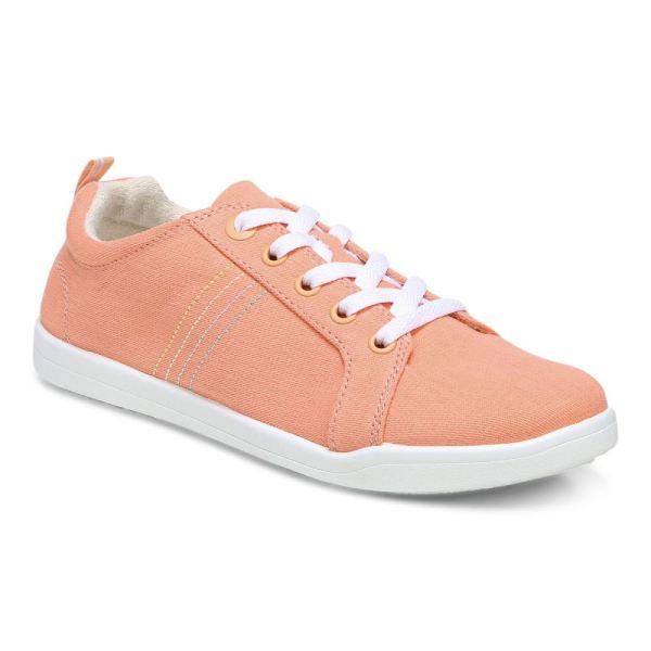 Vionic - Women's Stinson Sneaker - Papaya Canvas