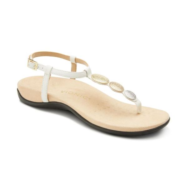 Vionic - Women's Lizbeth Backstrap Sandal - White