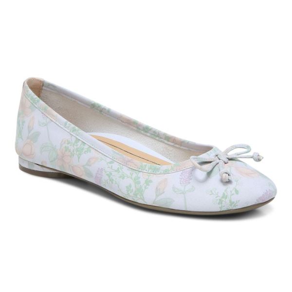 Vionic - Women's Callisto Flat - Arctic Ice Botanical