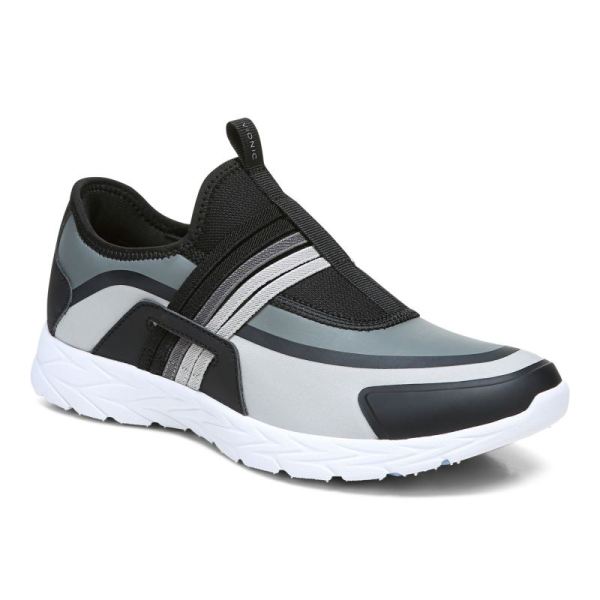 Vionic - Women's Vayda Slip On Sneaker - Black Grey